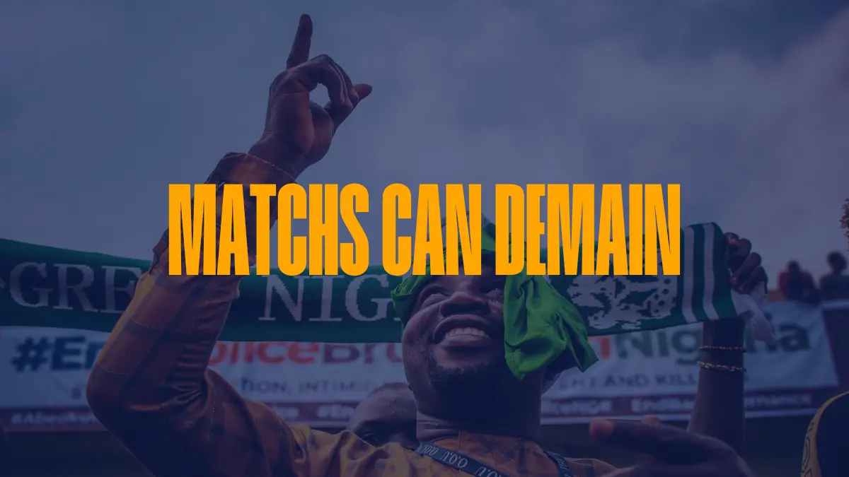 CAN demain - Matchs de football