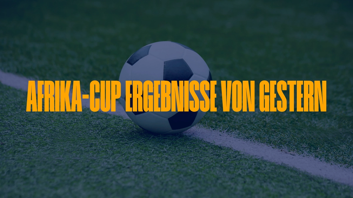 Afrika-Cup Ergebnisse von gestern