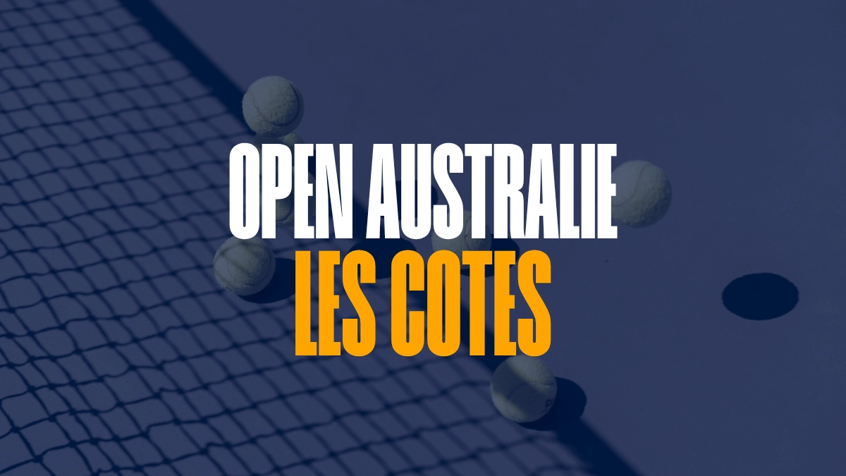 Cotes Open d'Australie Paris Sportifs