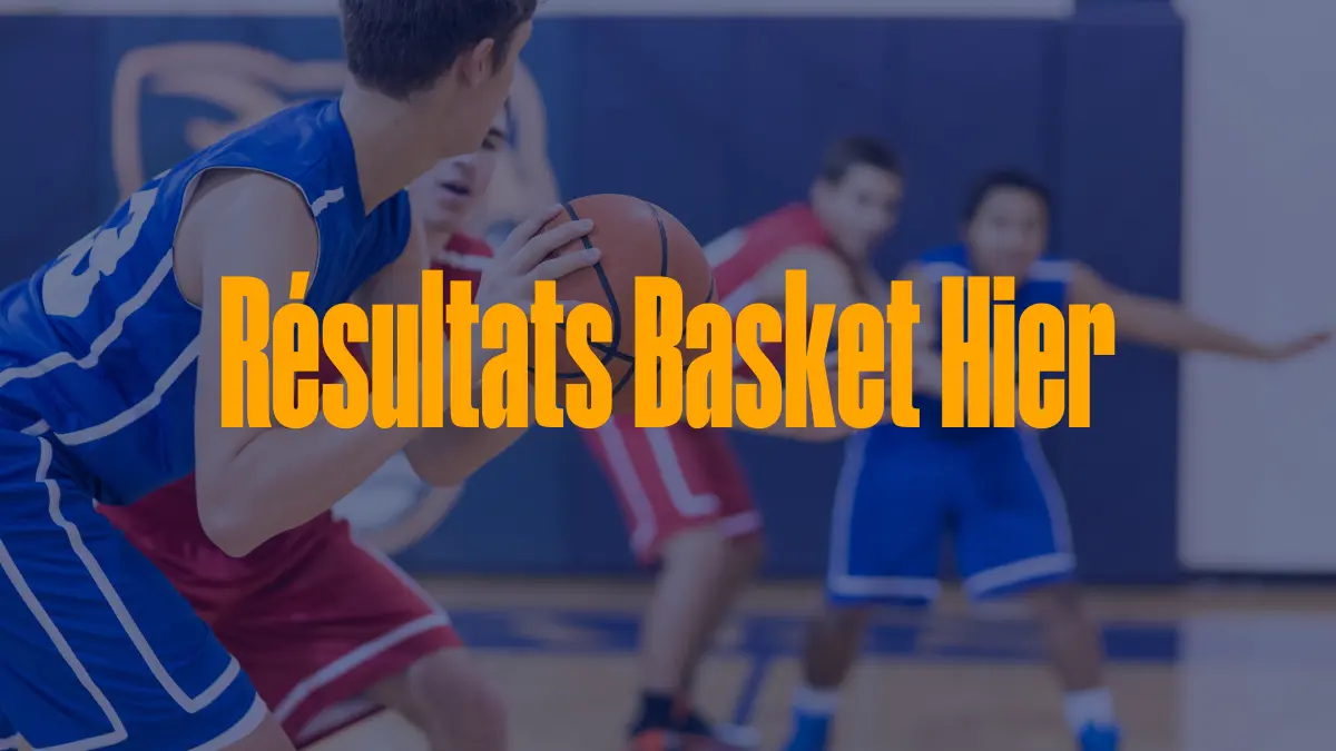 Résultats Basket Hier