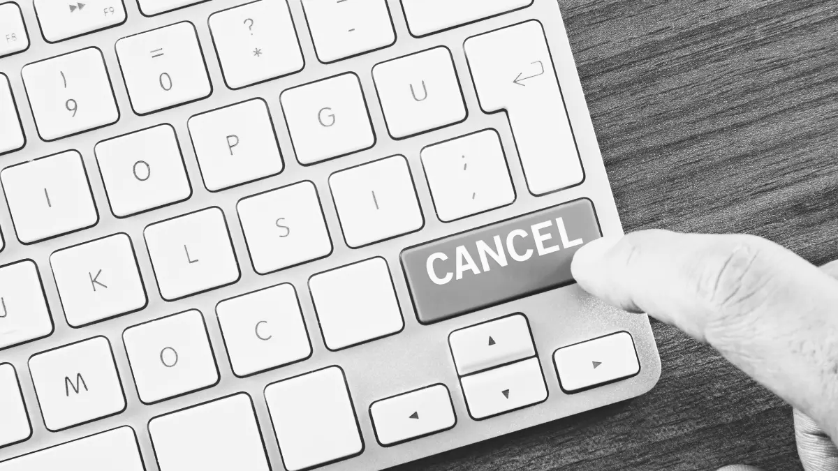 How to cancel a bet