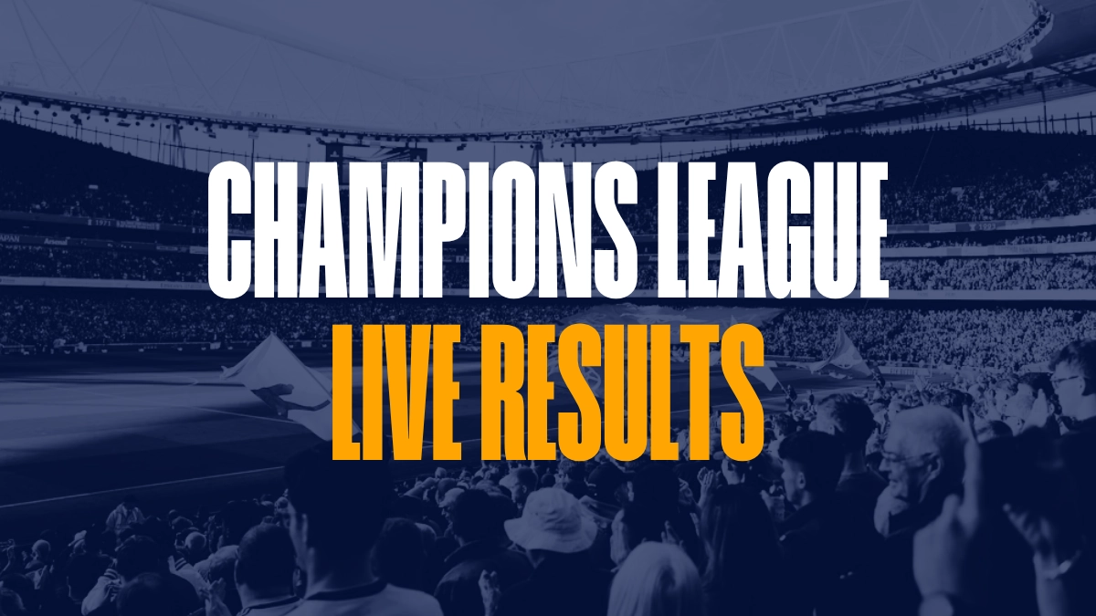 Champions League live results