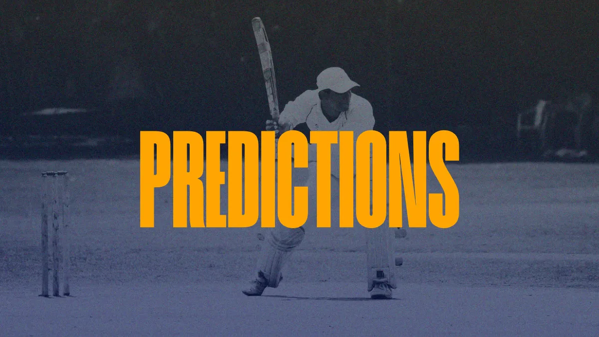 Cricket predictions