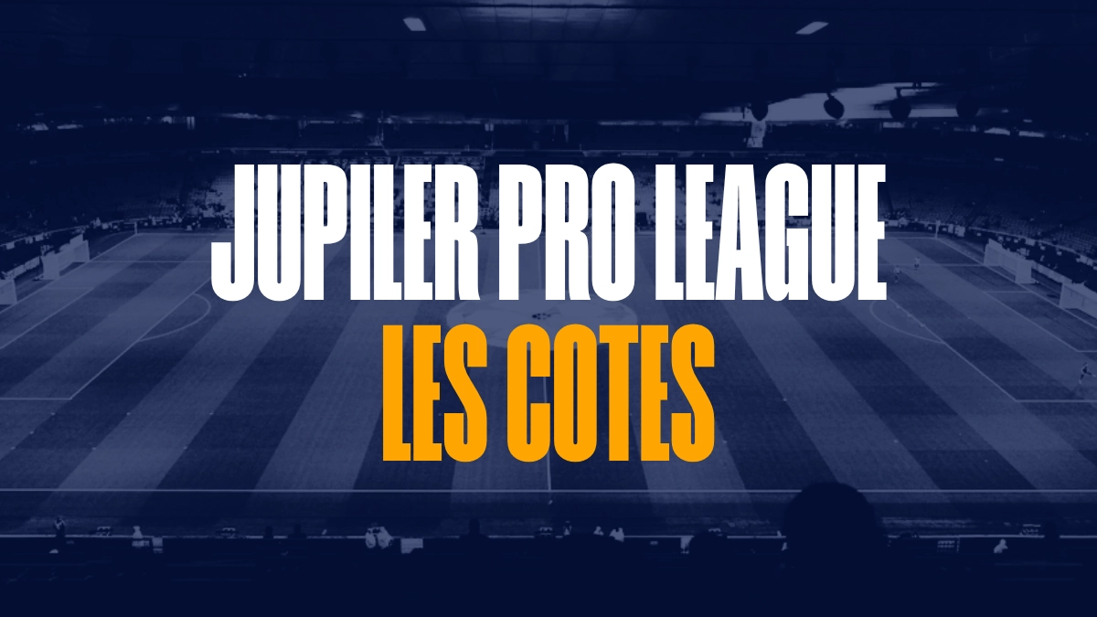 Cotes Jupiler Pro League Paris Sportifs