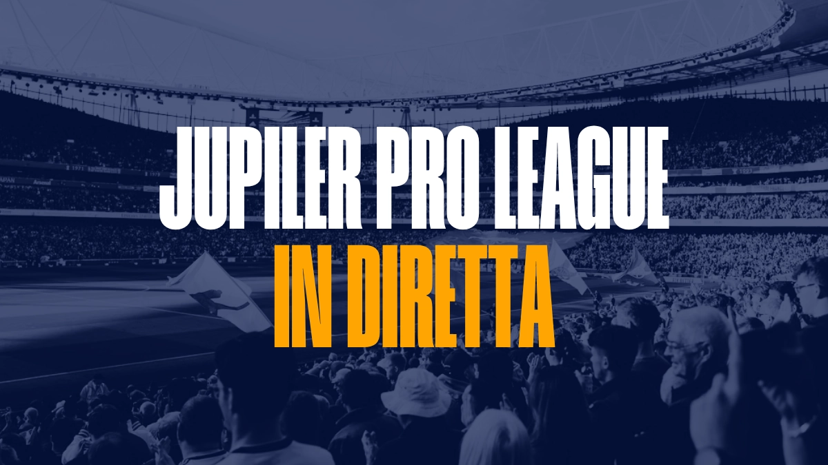 Jupiler pro league in diretta