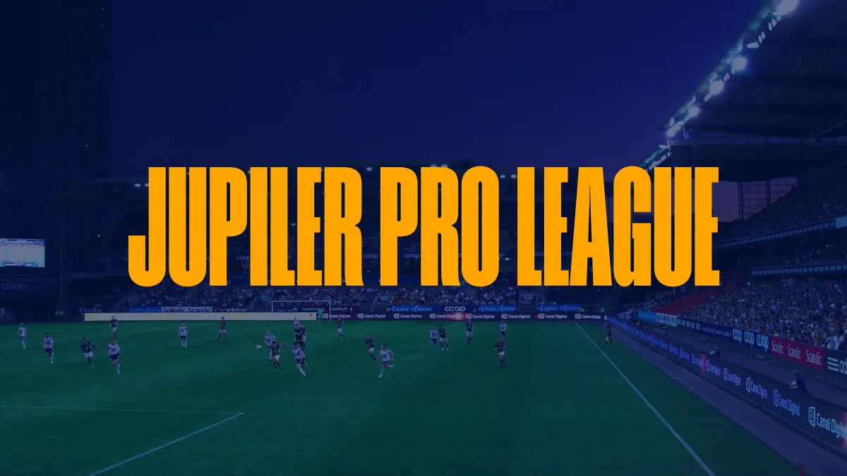 Pronostic Jupiler Pro League - Football
