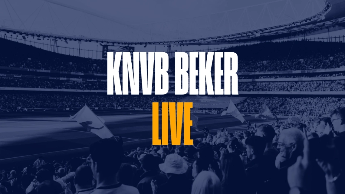 KNVB Beker - livescore pagina