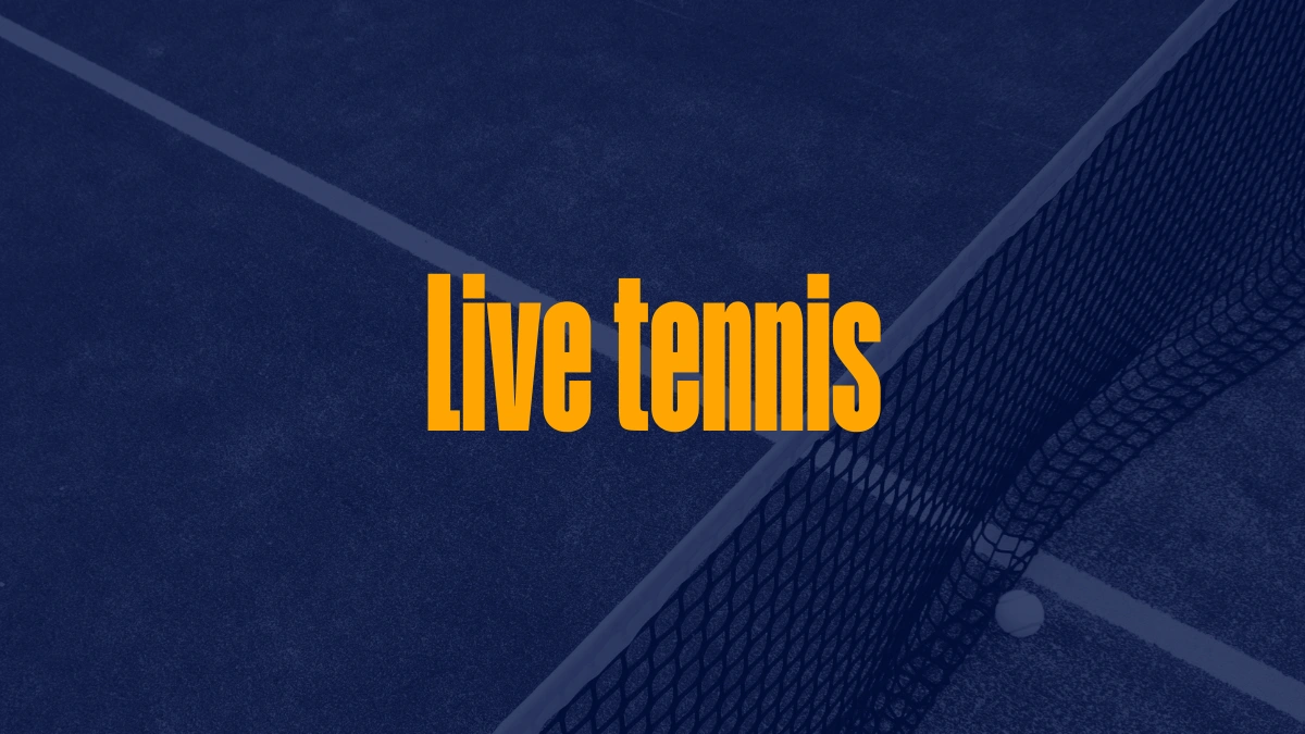 Live tennis