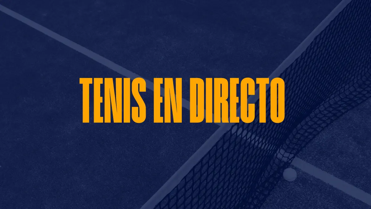 Tenis en directo: ¡sigue todos los partidos en directo!