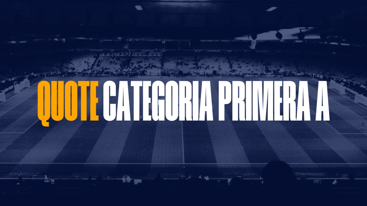 quote categoria primera a