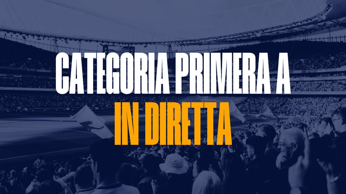 categoria primera a in diretta