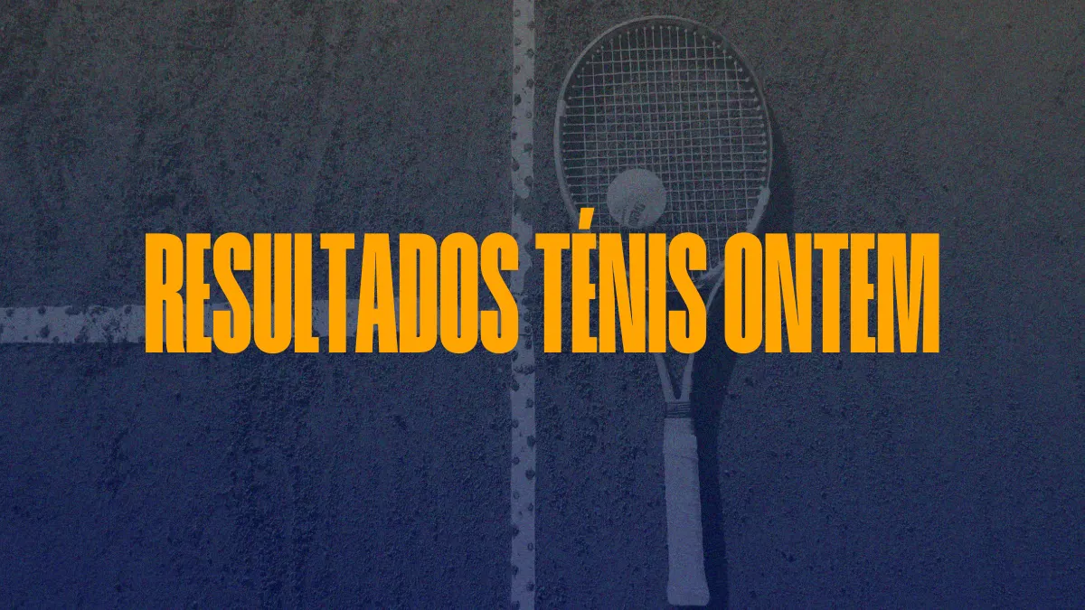 Resultados de ténis de ontem
