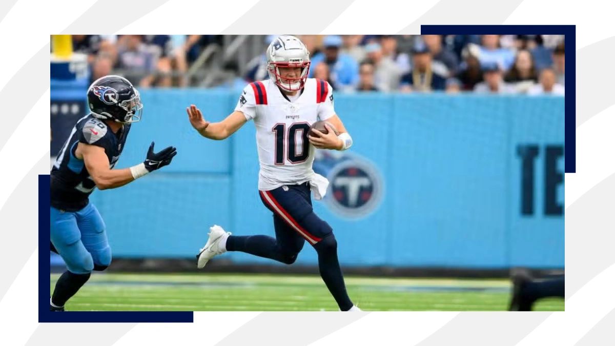 Drake Maye: Laufspiel