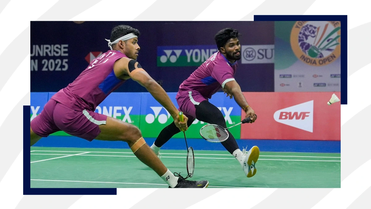 image Badminton: Satwiksairaj Rankireddy and Chirag Shetty back in top 5 of BWF world rankings ahead of French Open 2025