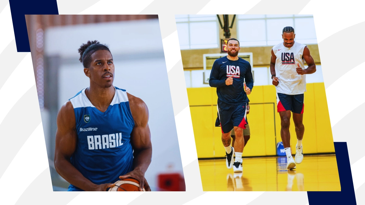 Brasil y Estados Unidos FIBA Américas