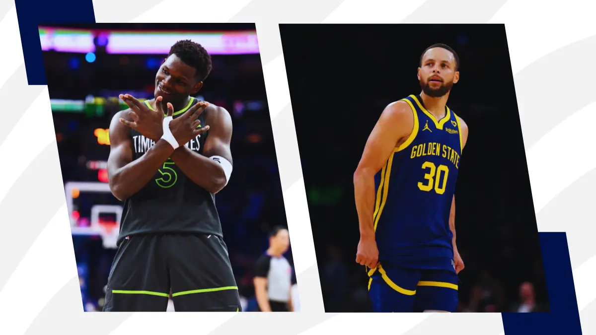 NBA - Anthony Edwards & Stephen Curry