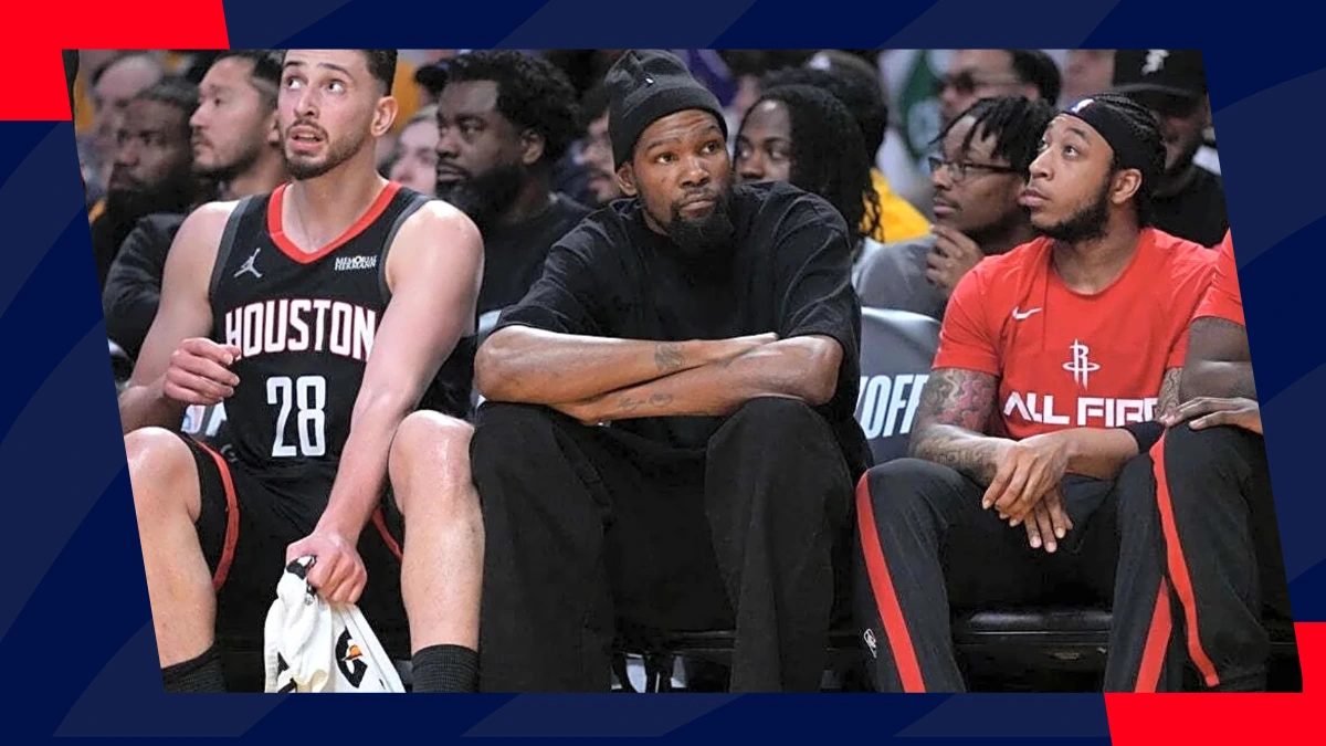 Houston: KD on the Bench
