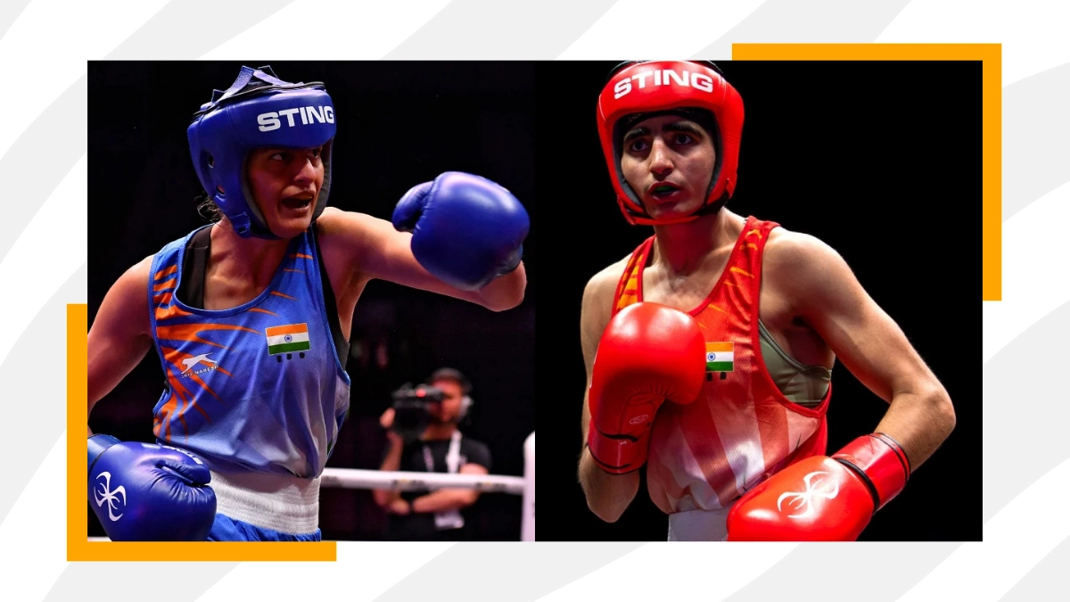 image Boxing: Jaismine Lamboria, Minakshi Hooda earn gold for India at World Boxing Championships 2025