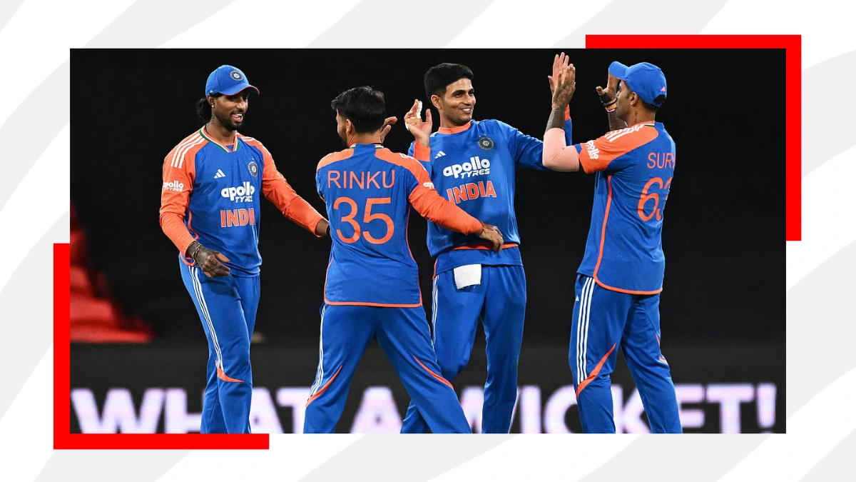 image Cricket: India take 2-1 lead in T20I series with 48-run victory against Australia at Carrara Oval