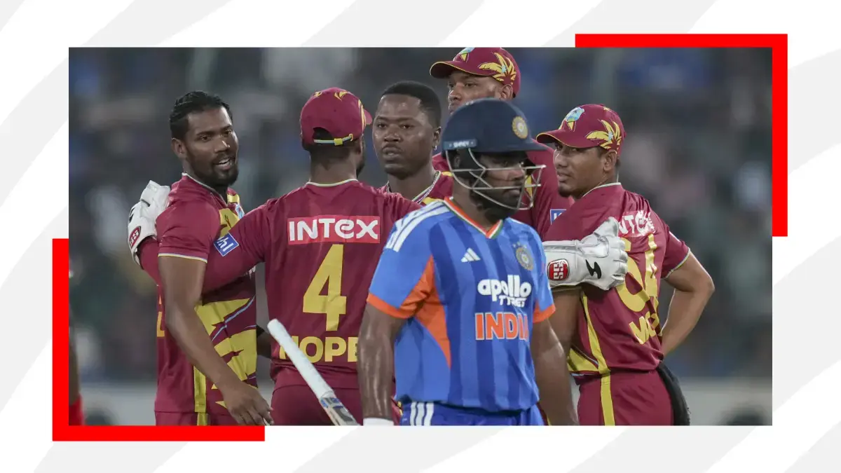 image West Indies Stun India in Fourth T20I to Level Series at 2-2 