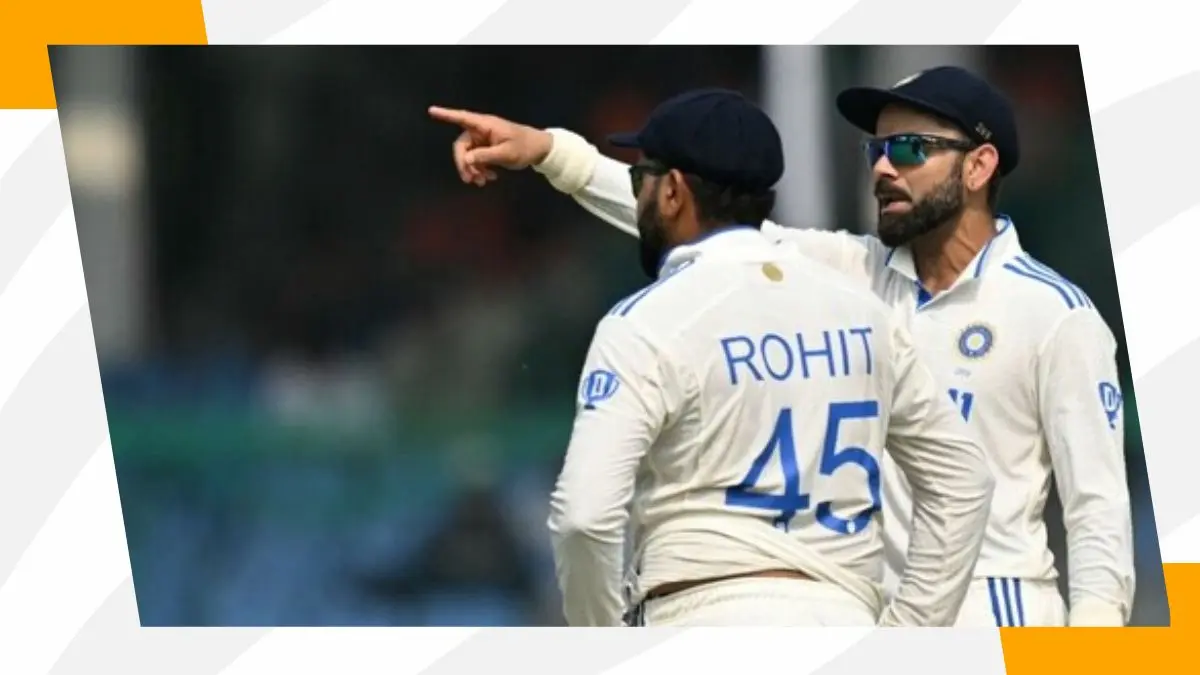 Indian cricket players on field
