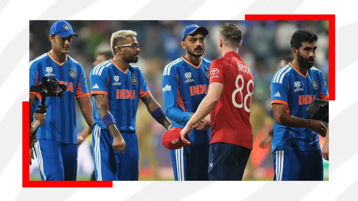 2026 ICC T20 World Cup: India survive England comeback to set up grand final against New Zealand