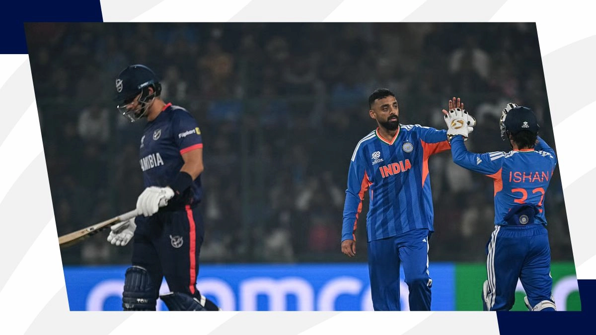 Delhi Destruction: Record-Breaking India Crushes Namibia to Reclaim Group A Throne