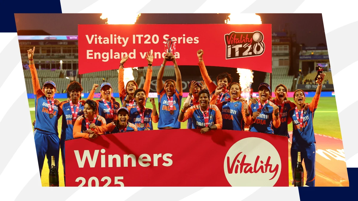 image Cricket: India Women record historic T20I series victory against England