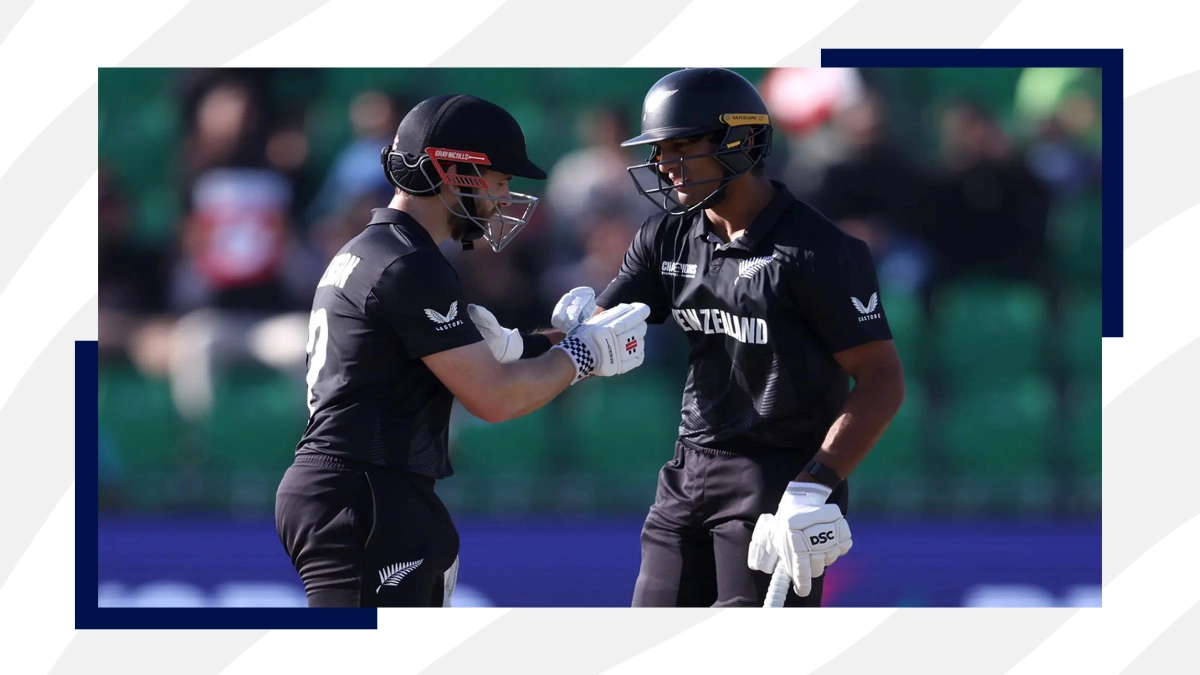 image Ravindra, Kane Power New Zealand into Champions Trophy 2025 Final against India