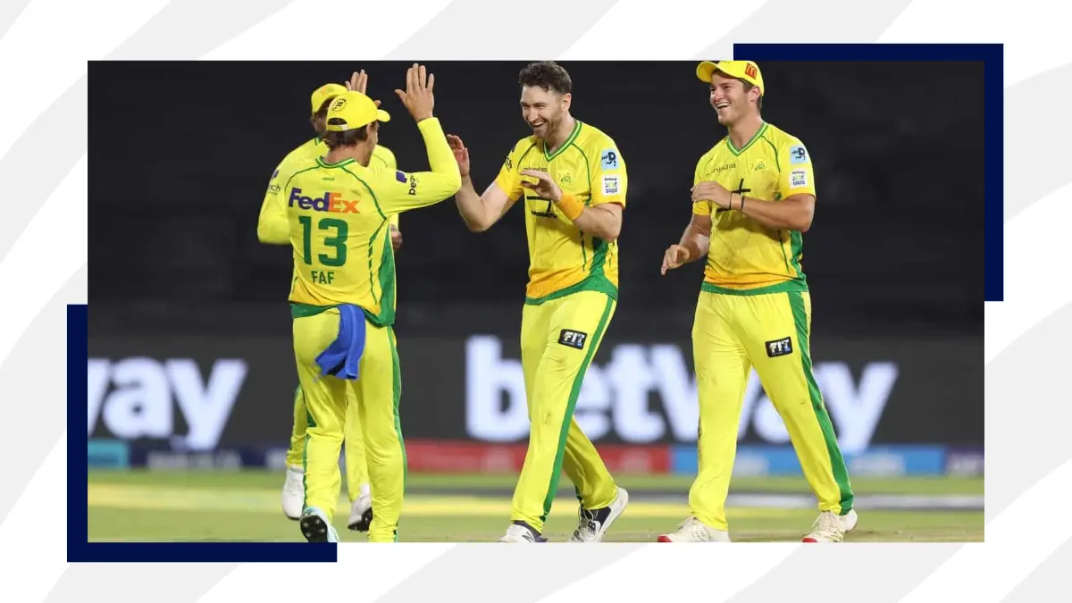 image Cricket: Joburg Super Kings lead 2026 SA20 standings at halfway stage of competition