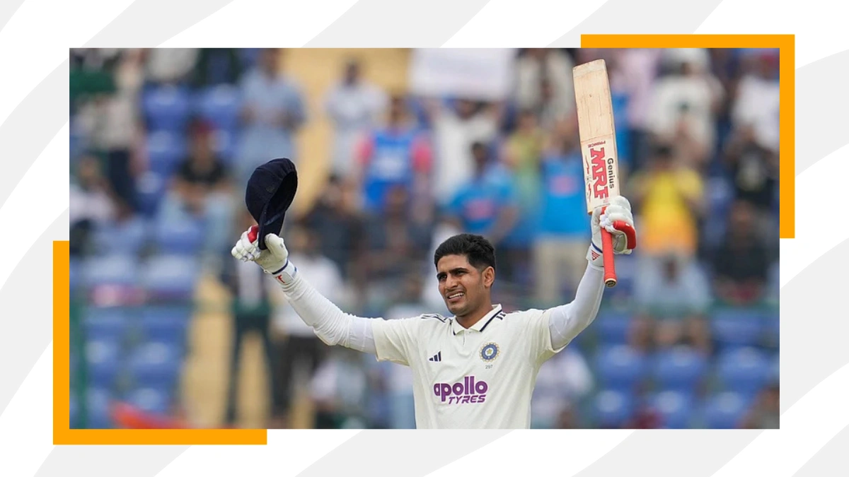 shubman gill showing appreciation after match