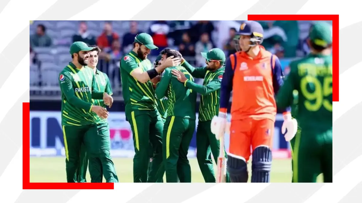 Pakistan edge the Netherlands to victory in T20 World Cup opener