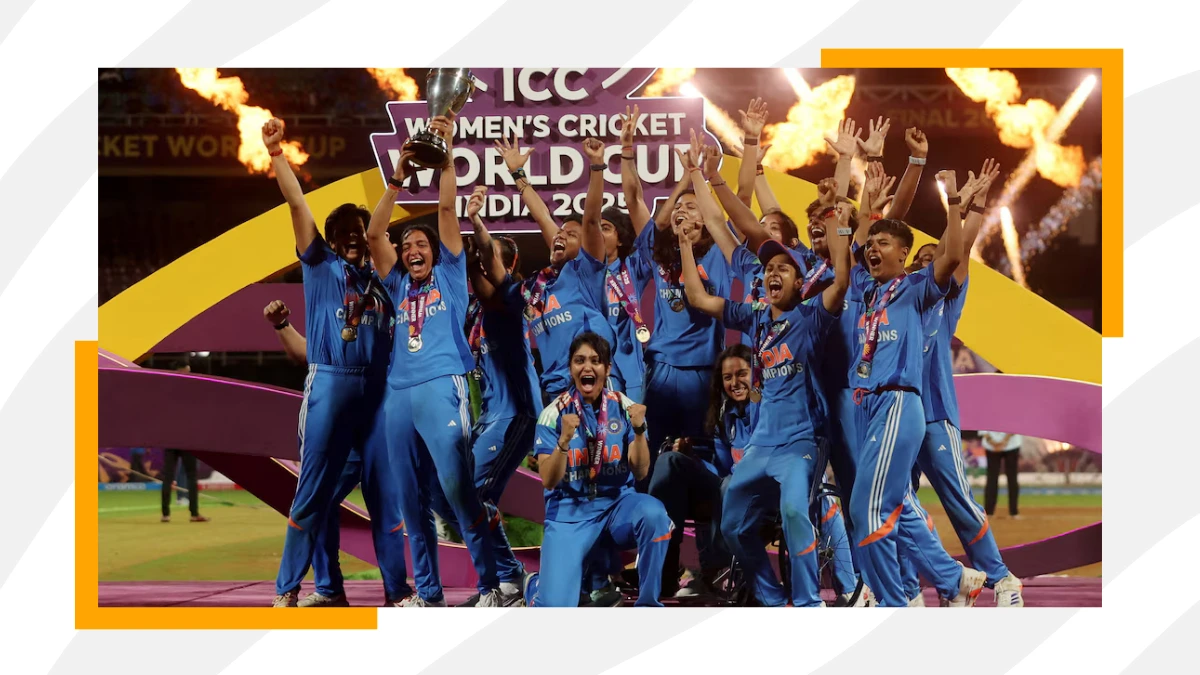image 2025 Women’s World Cup: India crowned world champions - Deepti Sharma named Player of the Tournament