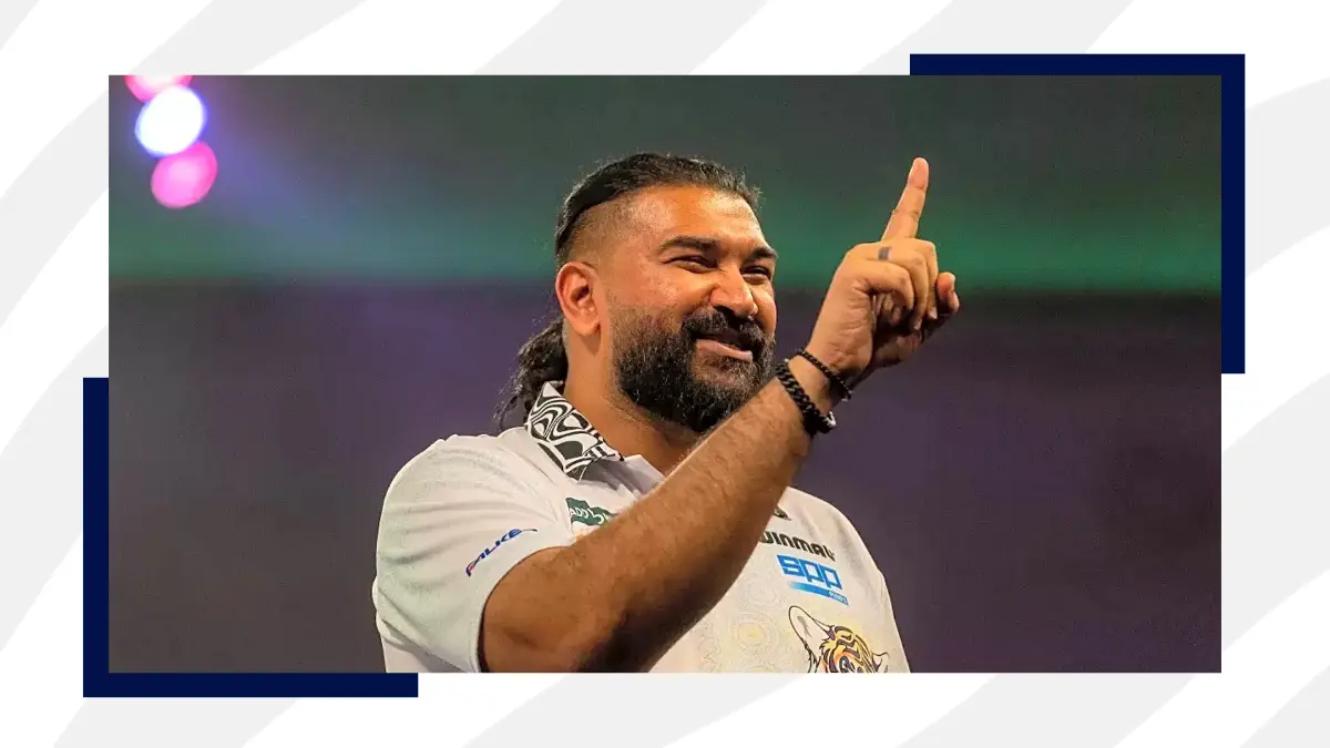 image Darts: India’s Nitin Kumar eyes first PDC World Darts Championship victory at Ally Pally this weekend