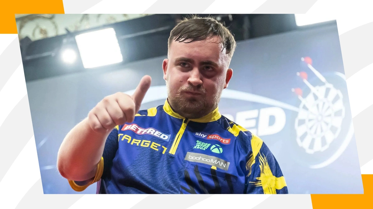 image Darts: Luke Littler downs Josh Rock to reach World Matchplay final against James Wade