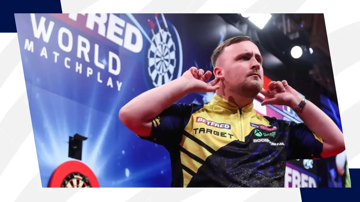 image World Matchplay Darts: Littler’s 109.57 Average Proves He’s in a League of His Own