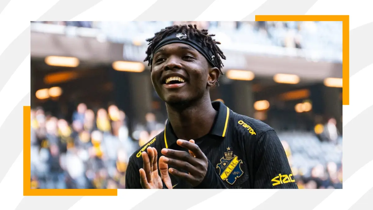 image Premier League giants Spurs and Chelsea ‘eyeing summer move’ for AIK's Nigerian wonderkid
