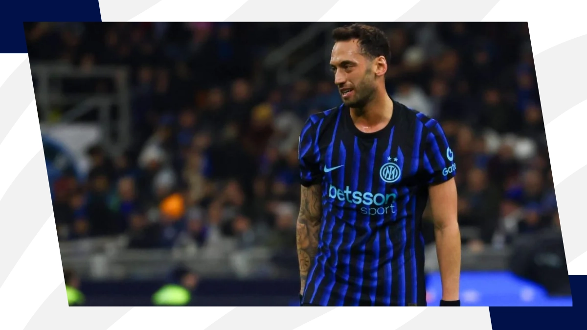 Calhanoglu infortunato per Inter-Arsenal