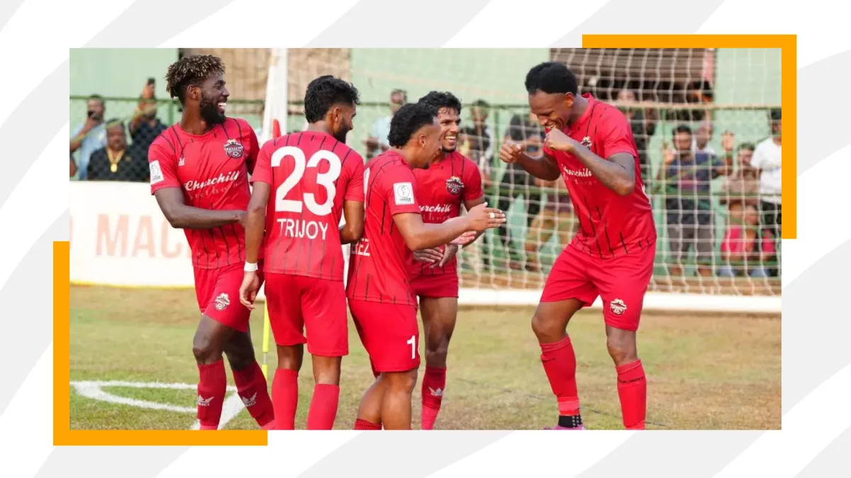churchill brothers players celebrate