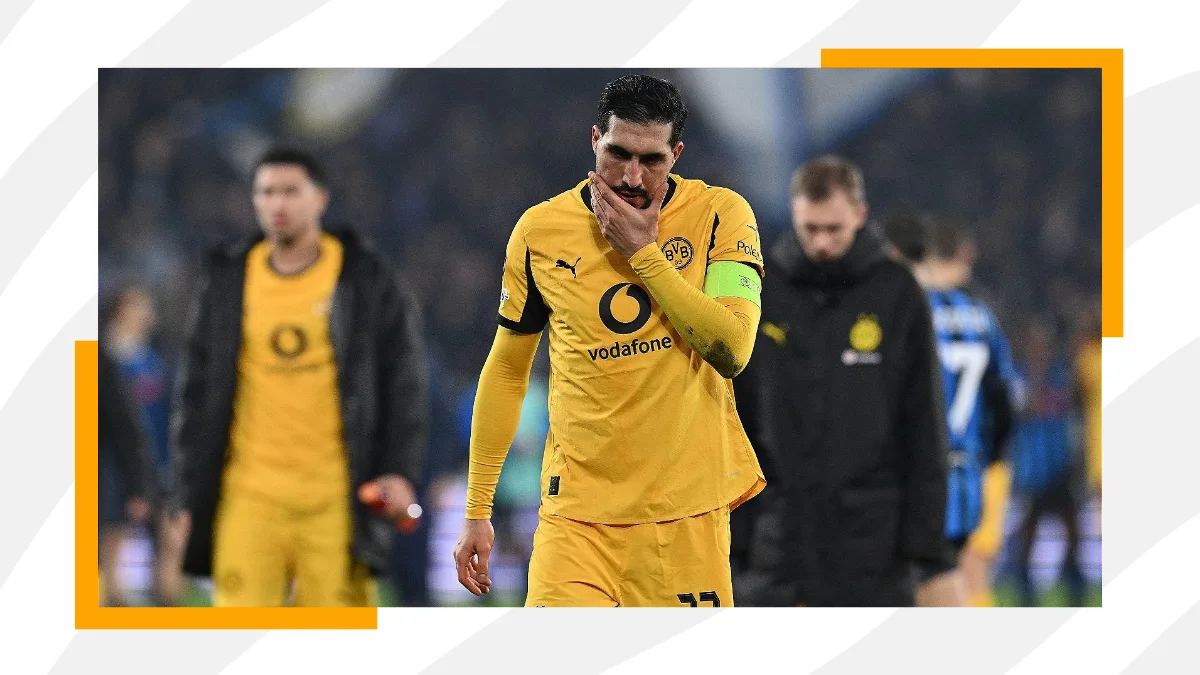 emre can walking away disappointed after ucl clash