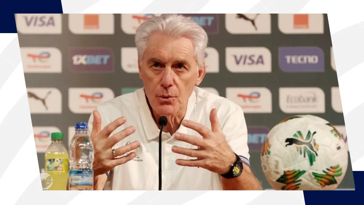 image “We don’t have that!” - Hugo Broos pinpoints massive drawback for Bafana Bafana progression