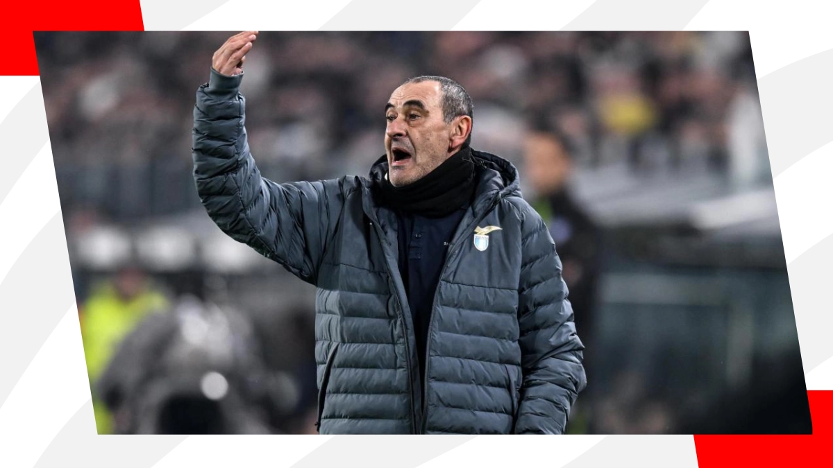 Sarri guida la Lazio nella sfida di Coppa Italia con il Bologna