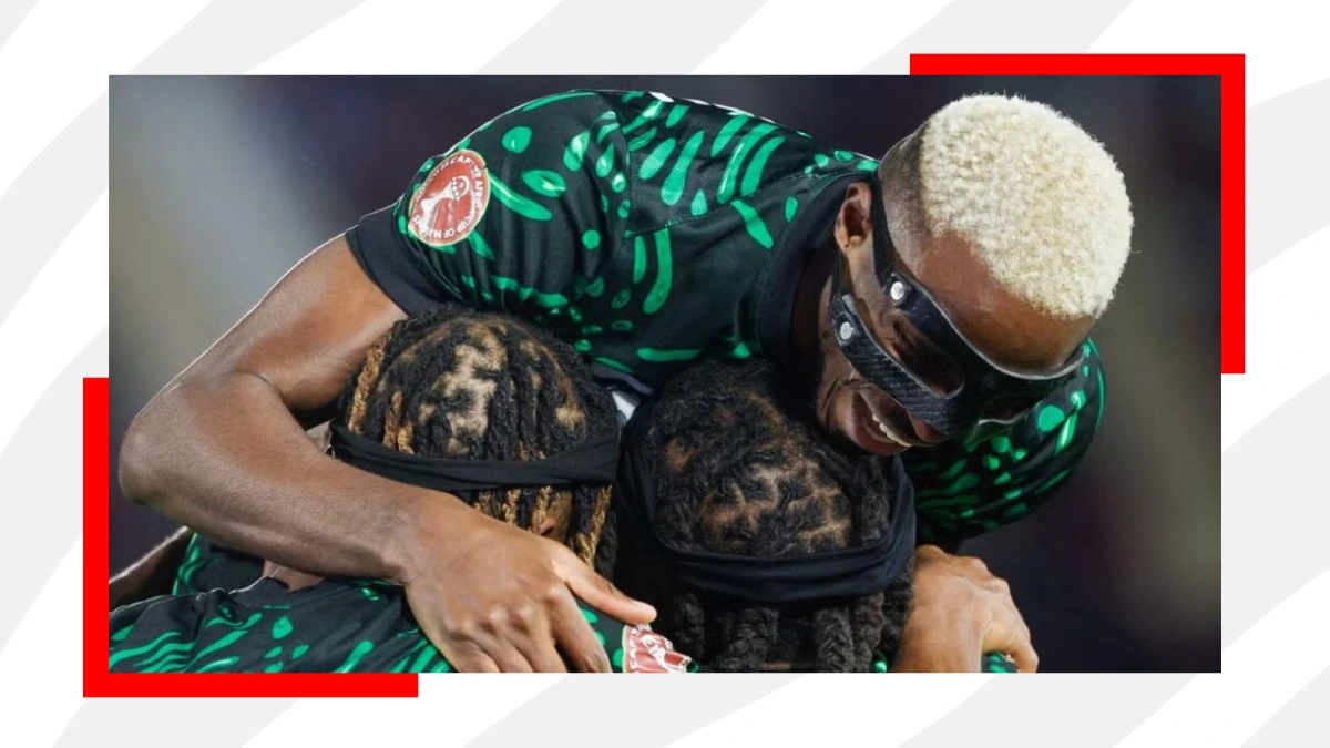 osimhen during afcon