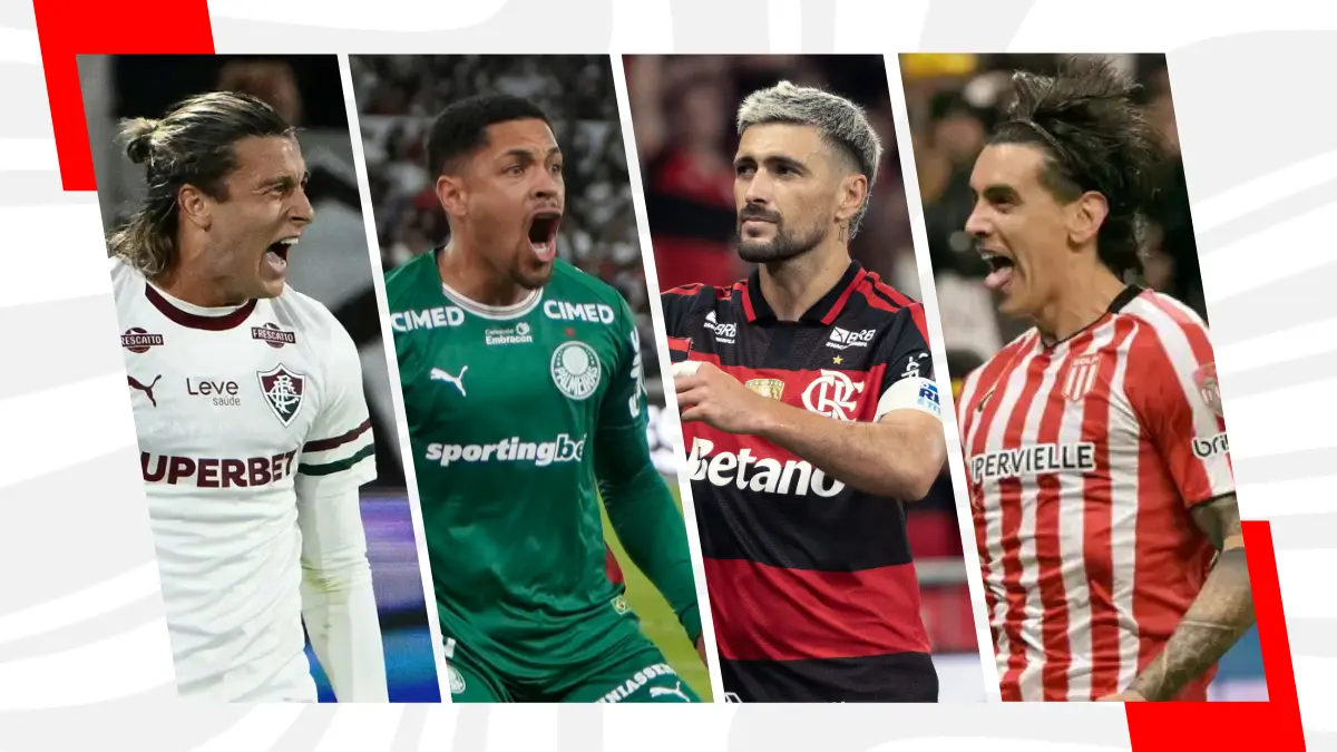 image Definidas as semifinais da Copa Libertadores com três times brasileiros