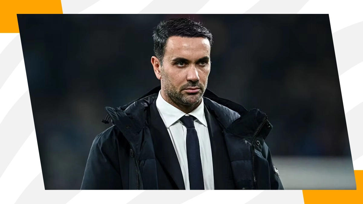 L'allenatore dell'Atalanta, Raffaele Palladino