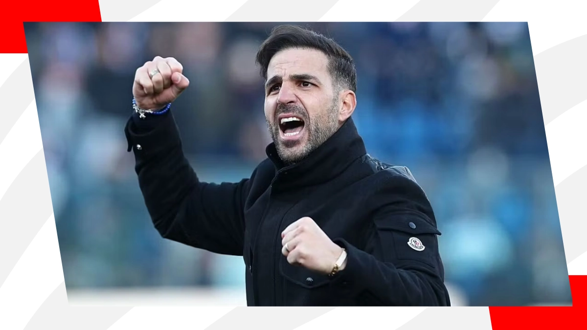 L'allenatore del Como Fabregas