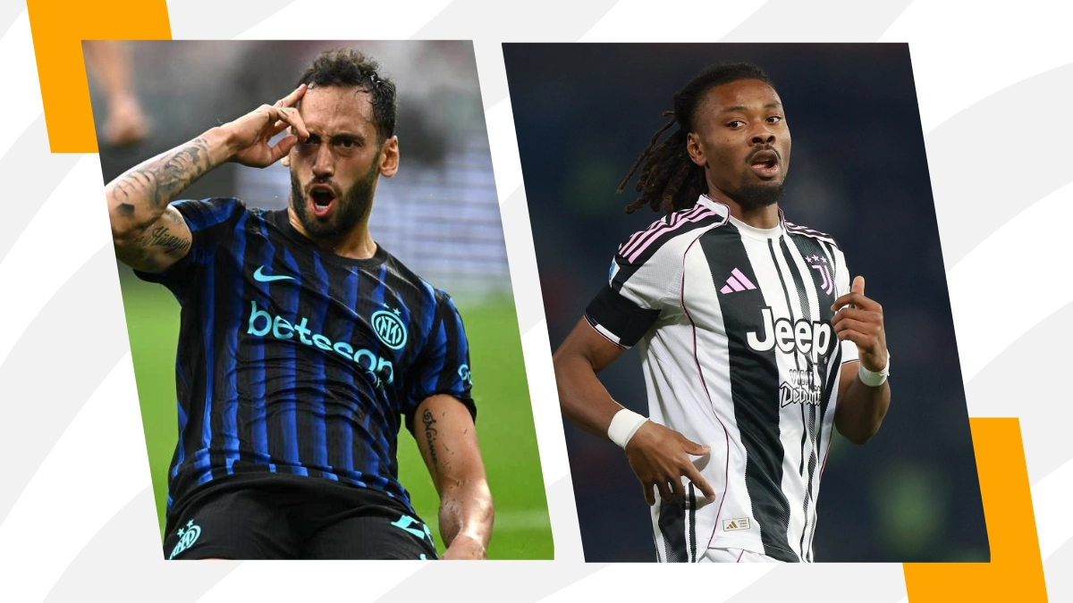 Calhanoglu e Thuram a rischio per Inter-Juventus