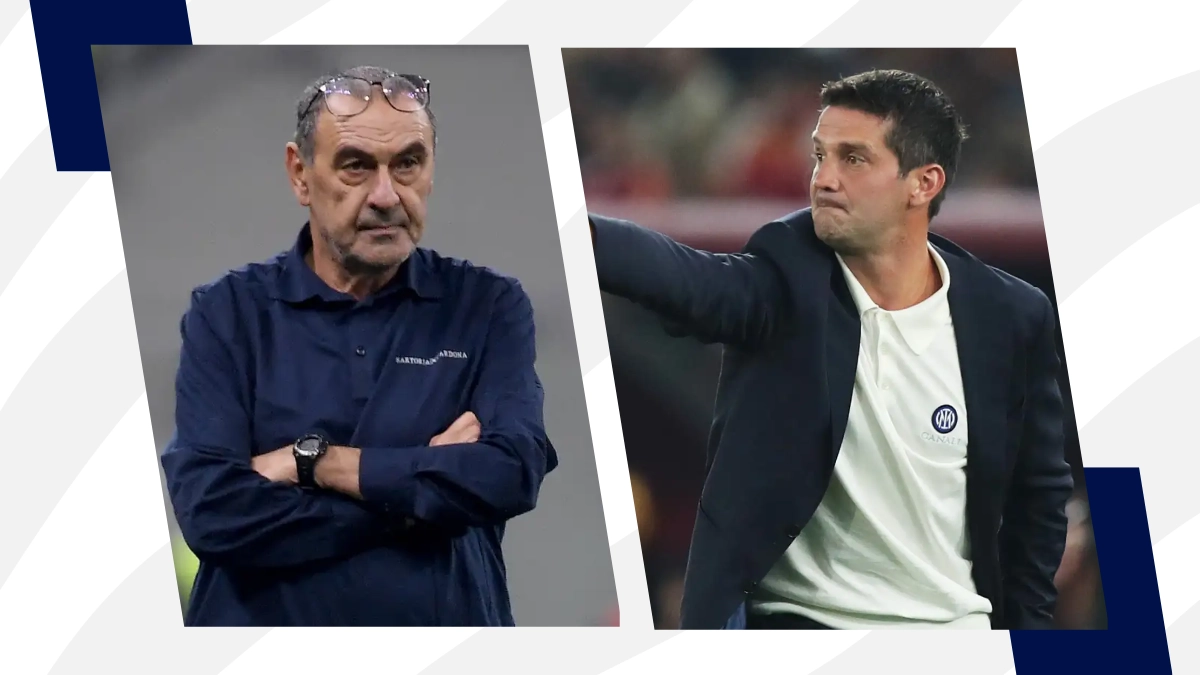 Lazio-Inter, Sarri e Chivu giocano a nascondino