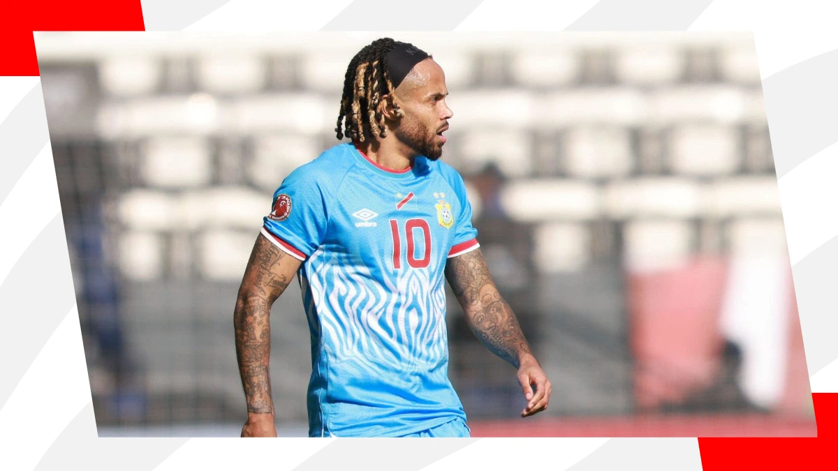 dr congo's theo bongonda during afcon 2025