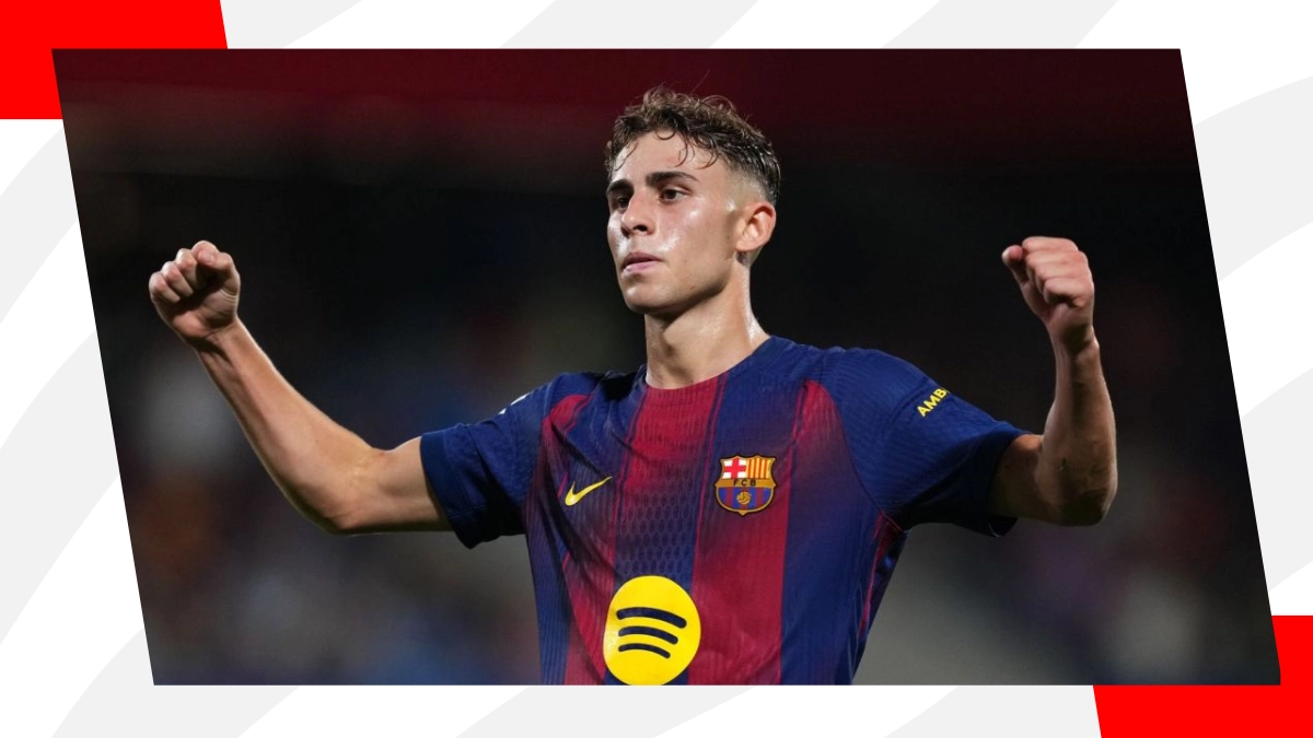 Barcelona's Fermin Lopez